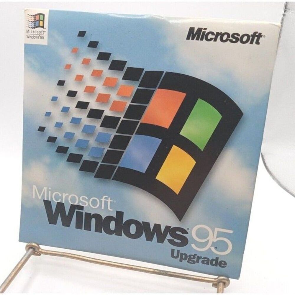 Vintage "Microsoft Windows 95 Upgrade", CD-ROM Edition. EXCELLENT CONDITION!